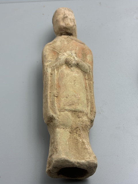 古玩陶瓷隋唐·武士俑真品鑒賞圖