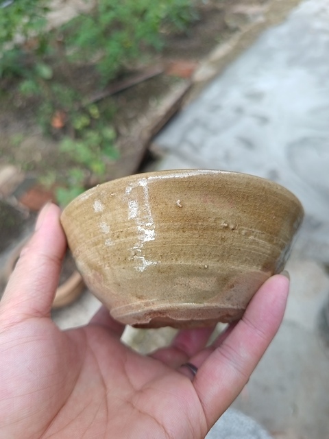 古玩陶瓷青釉茶碗真品鑒賞圖