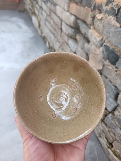 古玩陶瓷青釉茶碗真品鑒賞圖