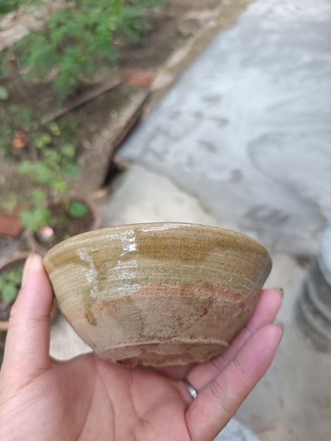 古玩陶瓷青釉茶碗真品鑒賞圖