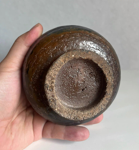古玩陶瓷窯變釉瓶真品鑒賞圖