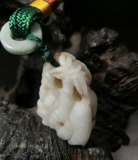 古玩玉器和田玉雕“童子”真品鑒賞圖