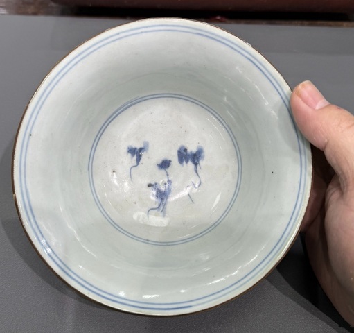 古玩陶瓷青花龍紋碗真品鑒賞圖