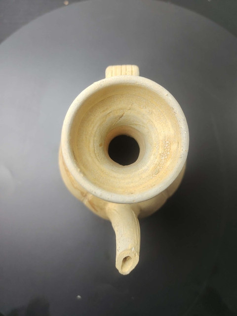 古玩陶瓷北宋青白釉盤(pán)口瓜棱執(zhí)壺拍賣(mài)，當(dāng)前價(jià)格880元