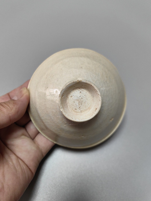 古玩陶瓷南宋-青白釉斗笠盞拍賣,當前價格5700元