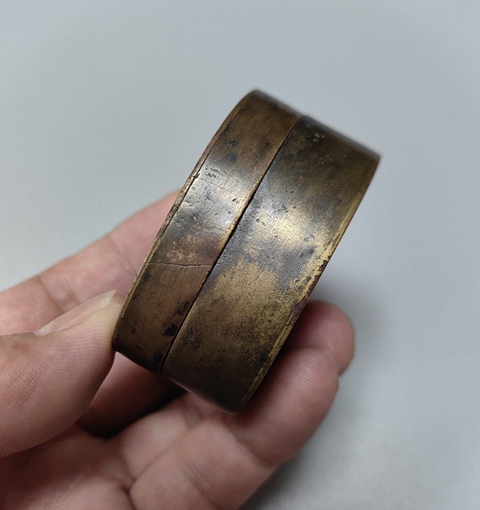 古玩銅器墨盒拍賣(mài),當(dāng)前價(jià)格1500元