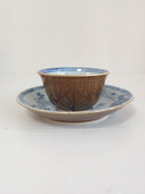 古玩陶瓷清康熙斗雞圖青花杯碟一套拍賣,當(dāng)前價(jià)格2960元