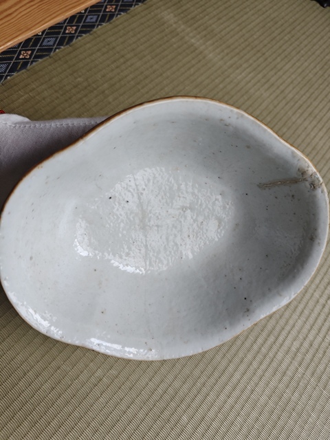 古玩陶瓷清.粉彩皮球花紋海棠貢碗拍賣，當(dāng)前價(jià)格988元