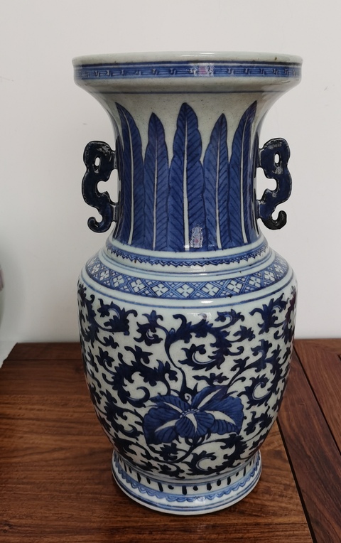 古玩陶瓷青花瓶拍賣,當前價格4680元