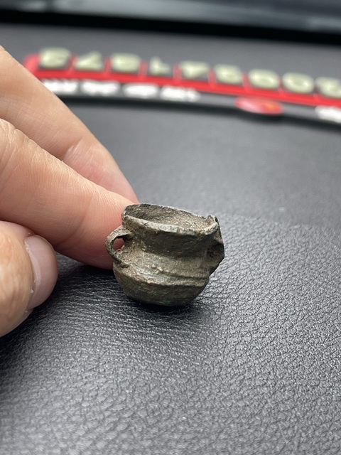古玩銅器銅水盂真品鑒賞圖