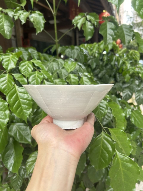 古玩陶瓷罕見南宋精品湖田窯五出筋刻花花口盞拍賣,當前價格9980元