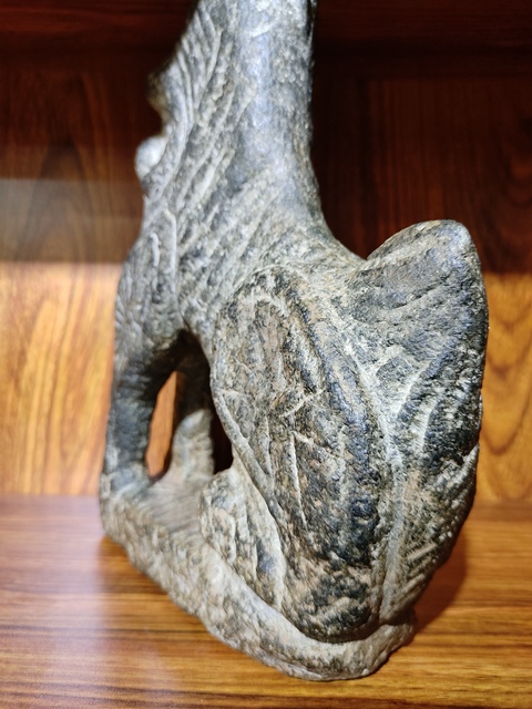 古玩陶瓷祠堂獅真品鑒賞圖