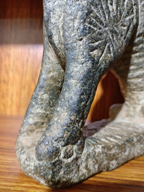 古玩陶瓷祠堂獅真品鑒賞圖