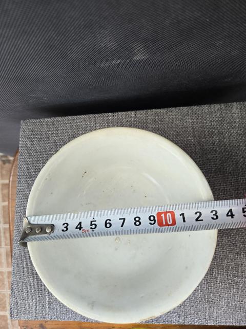 古玩陶瓷明中白釉碗真品鑒賞圖