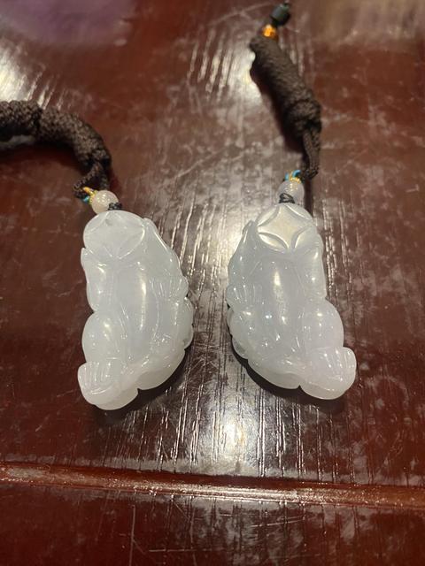 古玩玉器天然翡翠貔貅真品鑒賞圖