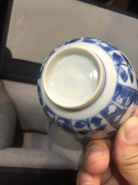 古玩陶瓷(精品主人杯)清-康熙-青花留白-花卉紋主人杯一對(duì)拍賣,當(dāng)前價(jià)格1584元