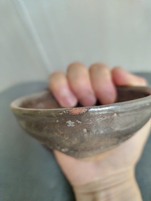古玩陶瓷建窯龜背紋茶盞真品鑒賞圖