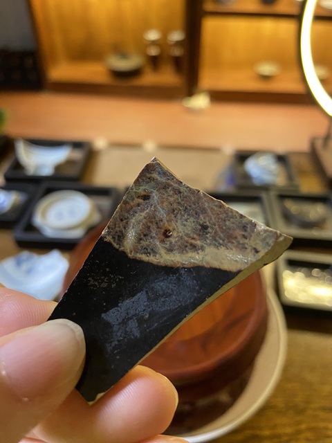 古玩陶瓷吉州窯標本真品鑒賞圖