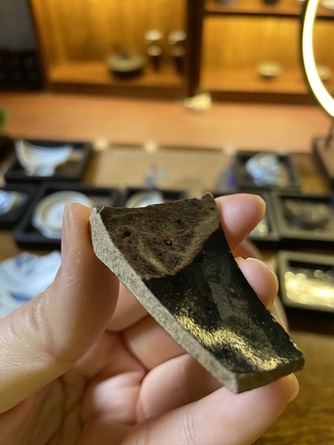 古玩陶瓷吉州窯標本真品鑒賞圖