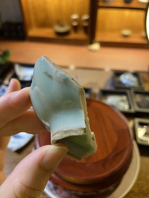 古玩陶瓷南宋龍泉青瓷蓮瓣紋碗標本拍賣，當前價格2000元