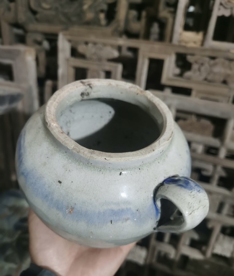 古玩陶瓷清.青花花卉紋壺220拍賣,當前價格220元