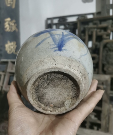 古玩陶瓷清.青花花卉紋壺220拍賣,當前價格220元