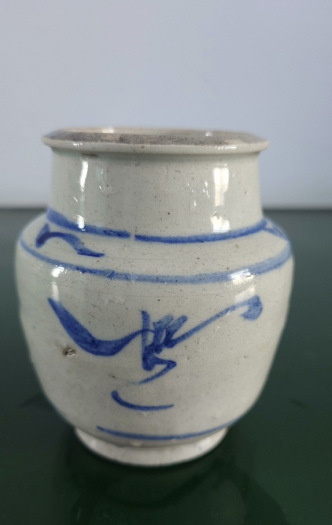 古玩陶瓷清.青花花卉紋罐240拍賣,當(dāng)前價(jià)格240元
