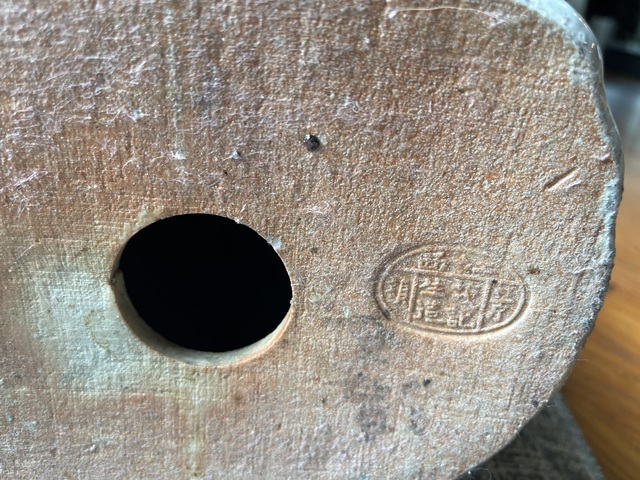 古玩陶瓷民國 粉彩瓷塑擺件真品鑒賞圖