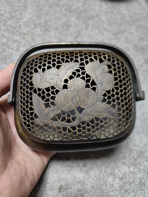 古玩銅器清晚期-手爐拍賣,當前價格1600元