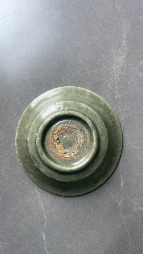 古玩陶瓷盤真品鑒賞圖