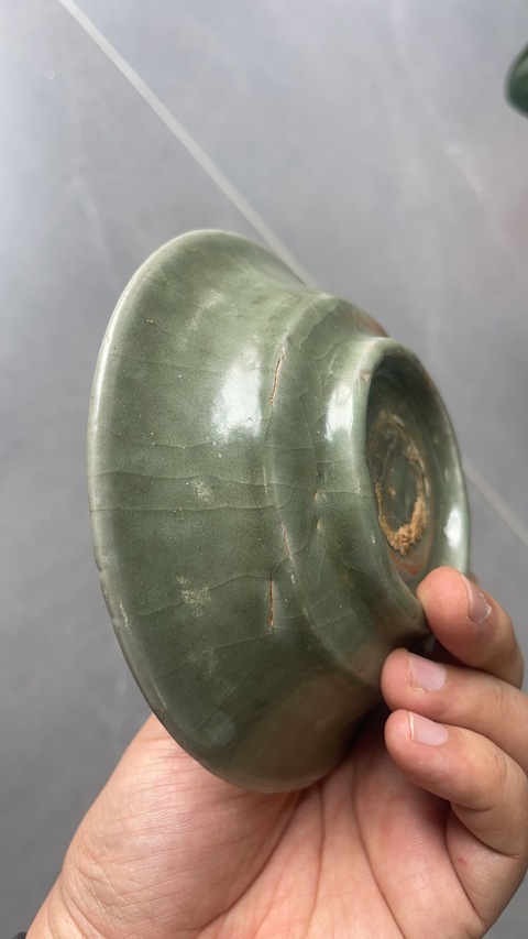 古玩陶瓷盤真品鑒賞圖