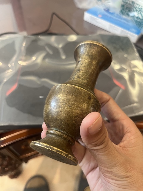 古玩銅器銅瓶真品鑒賞圖