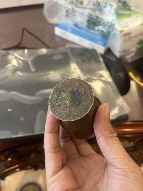 古玩銅器銅瓶真品鑒賞圖