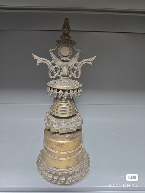 古玩銅器噶當塔真品鑒賞圖