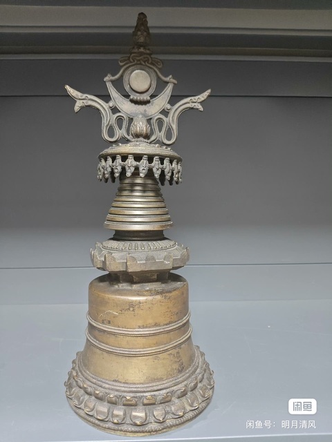 古玩銅器噶當塔真品鑒賞圖