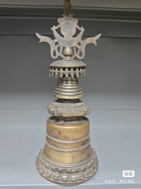 古玩銅器噶當塔真品鑒賞圖