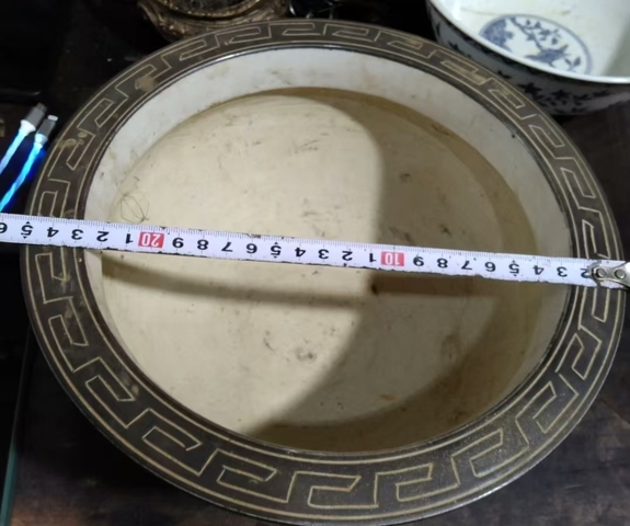 古玩陶瓷青花雙龍戲珠紋爐真品鑒賞圖