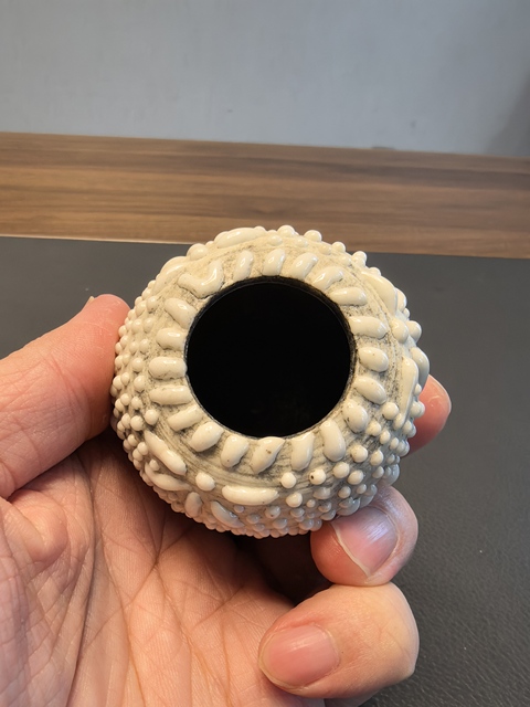 古玩陶瓷珍珠地水盂真品鑒賞圖