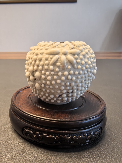 古玩陶瓷珍珠地水盂真品鑒賞圖