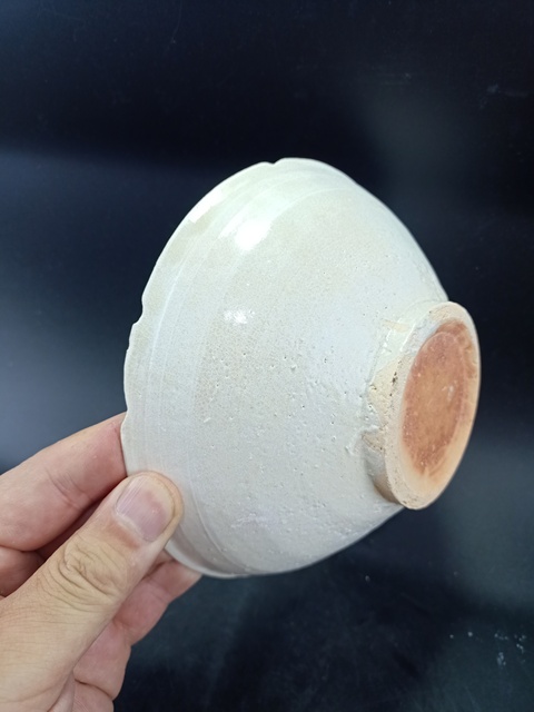 古玩陶瓷宋代·青白釉葵口碗真品鑒賞圖