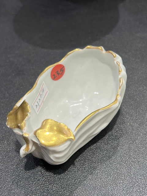 古玩陶瓷白釉佛手洗真品鑒賞圖