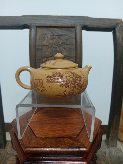 古玩雜項段泥紫砂壺真品鑒賞圖
