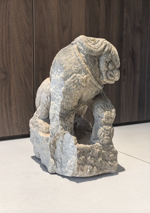古玩雜項(xiàng)宋元(望柱)柱頭獅一對(duì)拍賣,當(dāng)前價(jià)格16888元