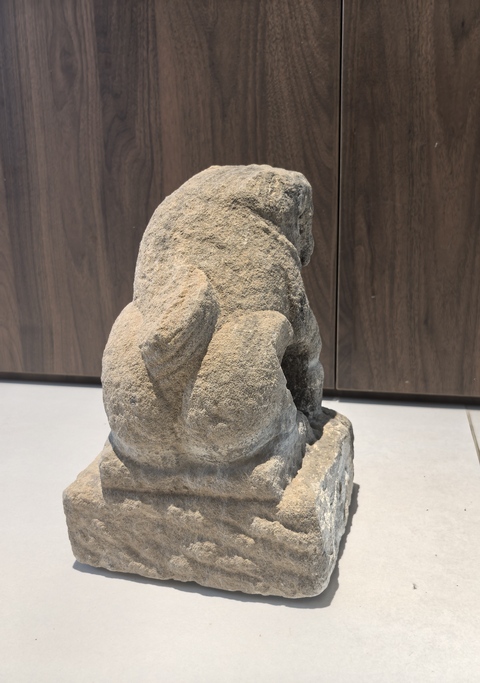 古玩雜項(xiàng)宋元(望柱)柱頭獅一對(duì)拍賣,當(dāng)前價(jià)格16888元
