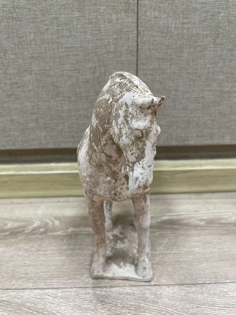 古玩陶瓷唐代·陶馬真品鑒賞圖