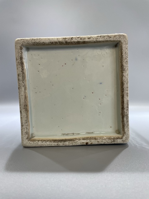 古玩陶瓷清道光 極品青花無雙譜四方瓶拍賣，當(dāng)前價格68000元