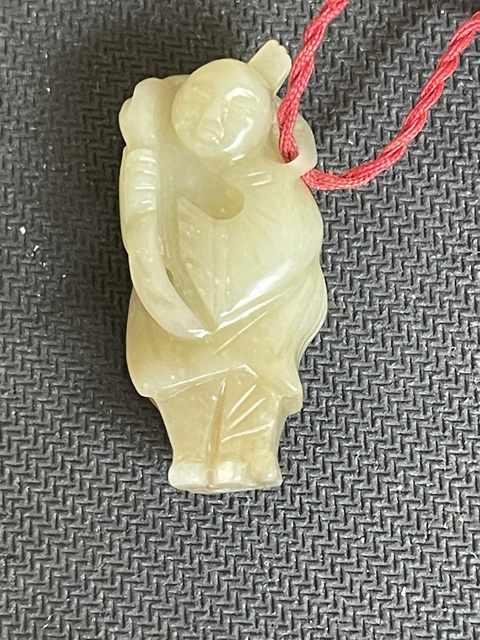 古玩玉器和田玉雕童子拍賣，當前價格800元