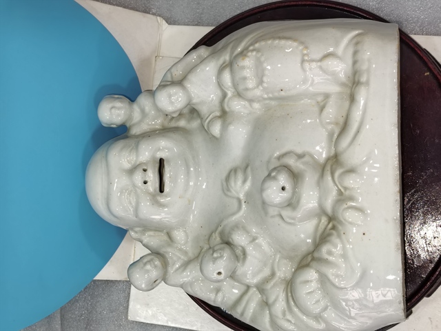 古玩陶瓷德化白瓷彌勒佛坐像拍賣,當前價格1888元