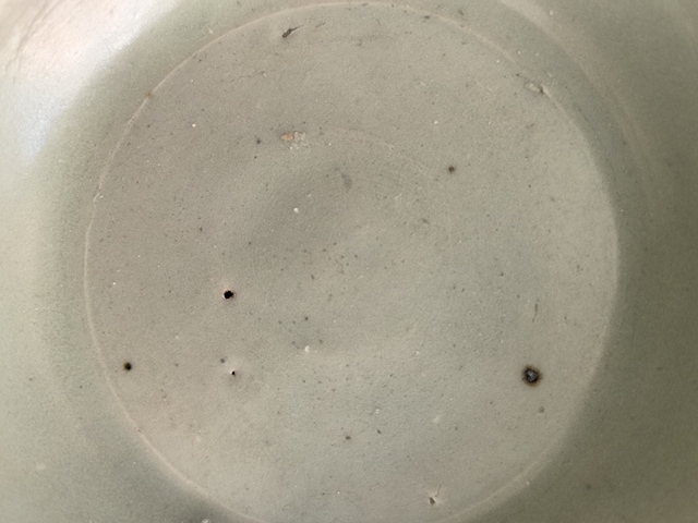 古玩陶瓷龍泉青釉小蝶拍賣,當前價格2222元