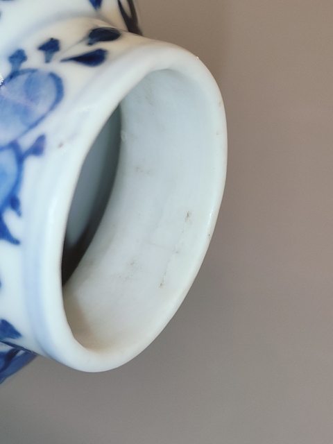 古玩陶瓷清光緒，精品青花侍女賞瓶拍賣，當前價格818元